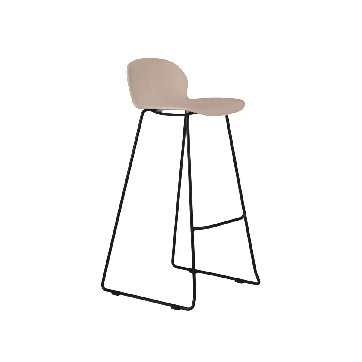 2 Tabourets TULIPE - Beige