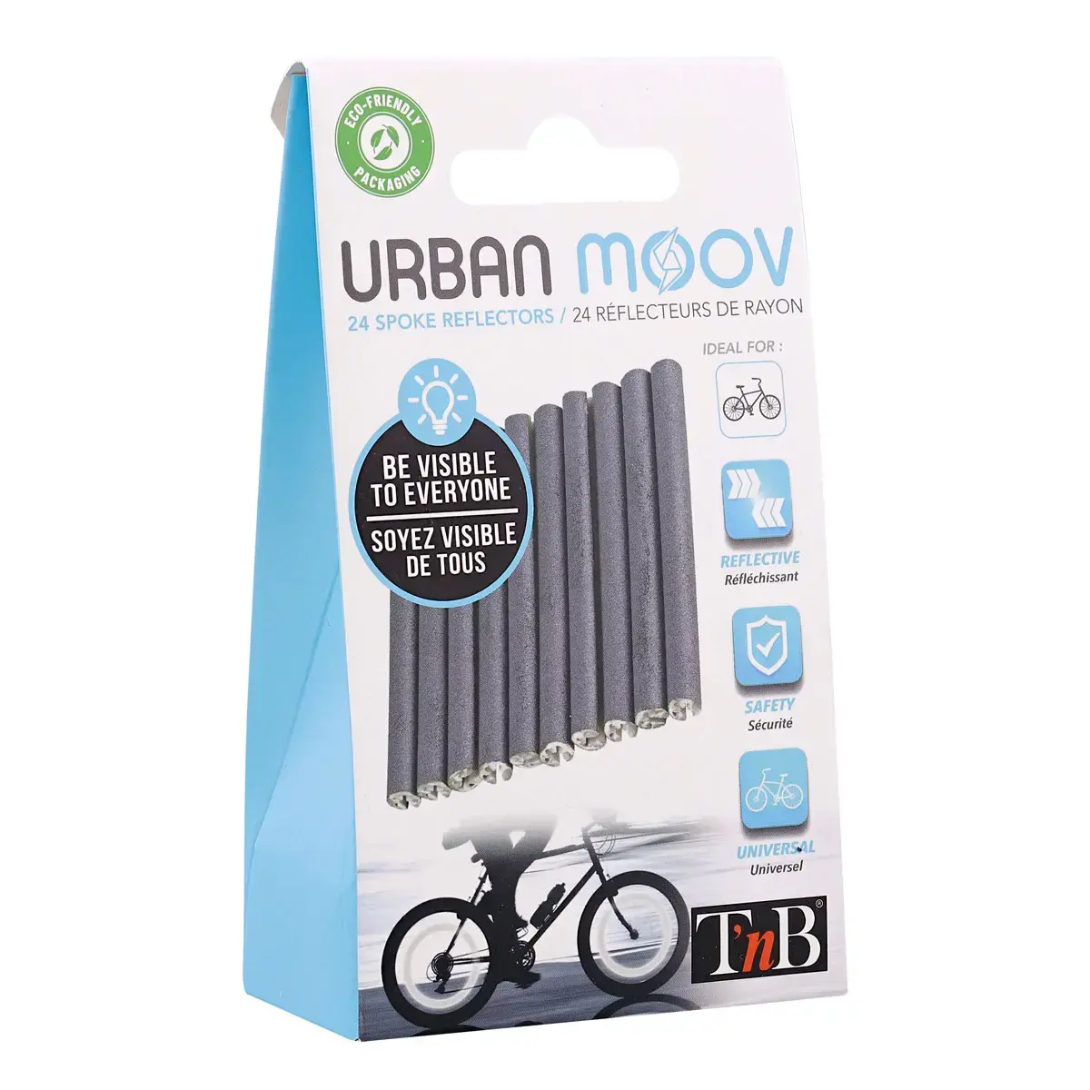 24 Réflecteurs rayons vélo - Urban Moov