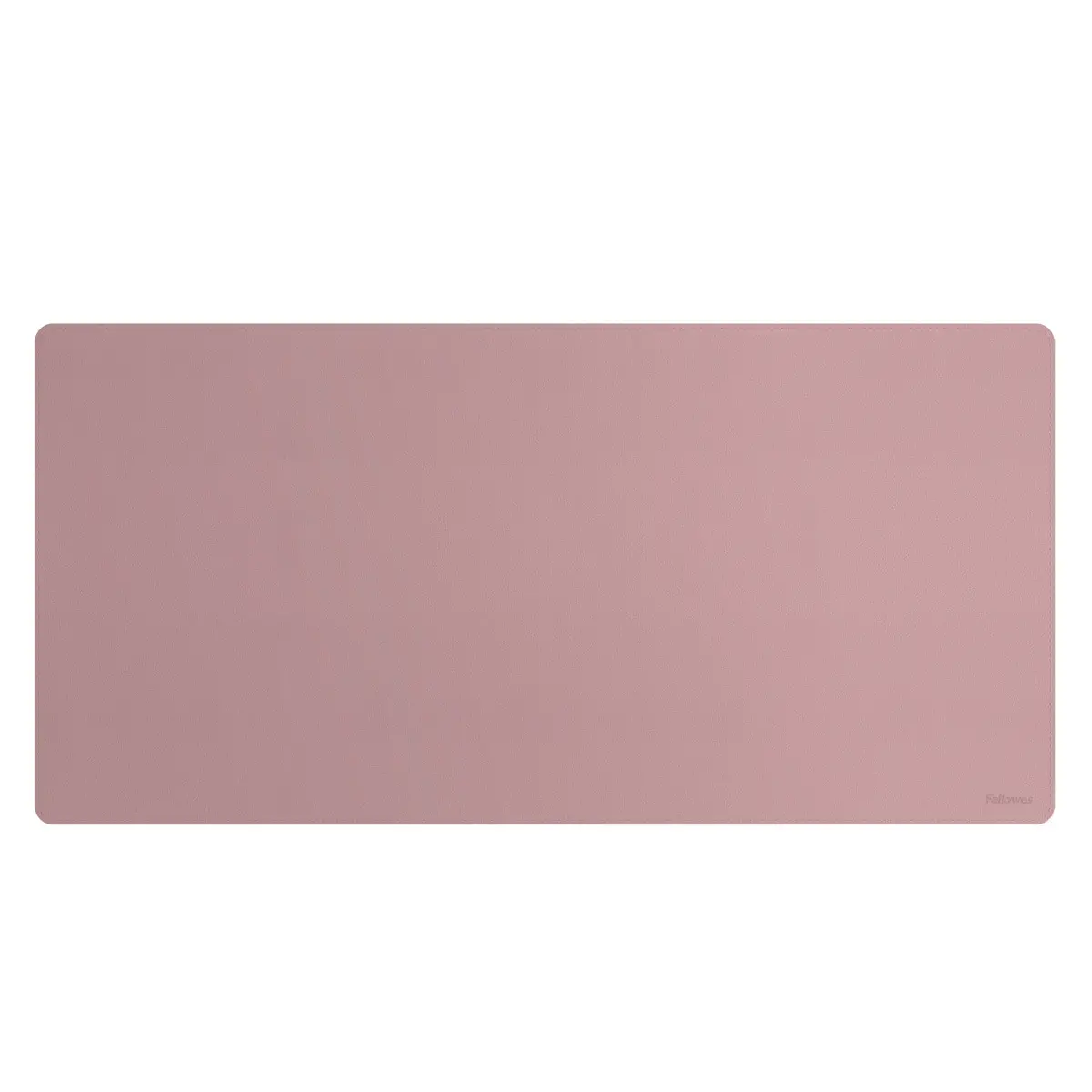 Tapis sous-main r&eacute;versible - 80 x 40 cm - Rose et taupe - Fellowes 