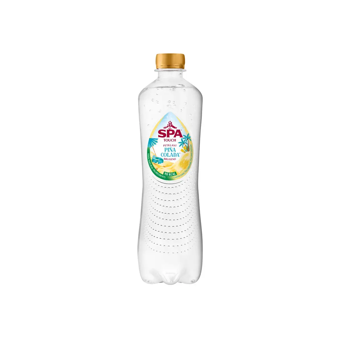 24 SPA TOUCH SPARKLING PINA COLADA PET 50CL