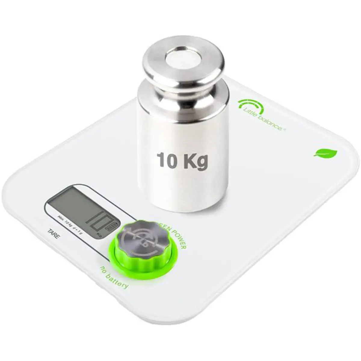 P&egrave;se-lettres Green Power Kinetic - 10 kg - Little Balance 