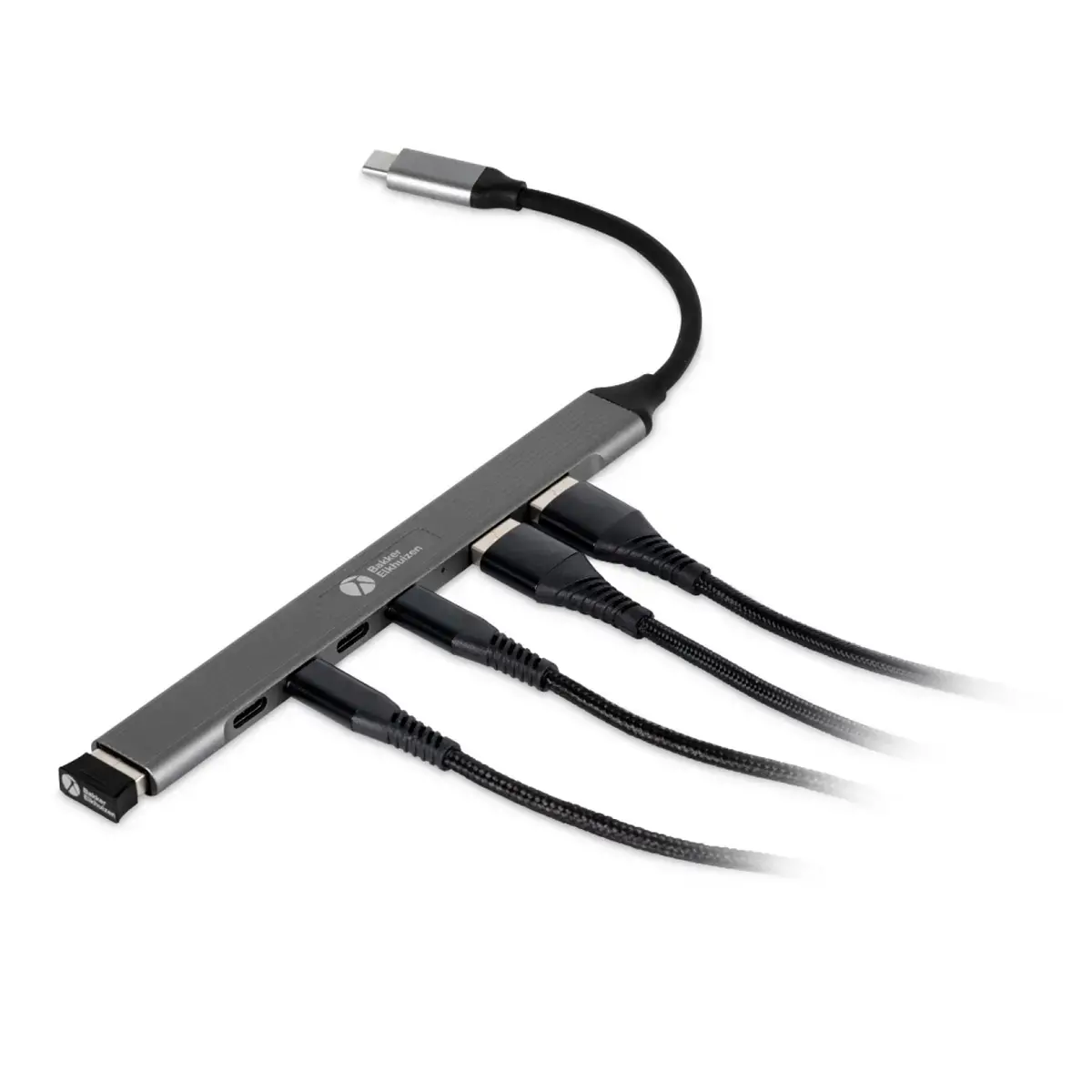Hub 7-en-1 - USB-C + USB-A - Bakker Elkhuizen 