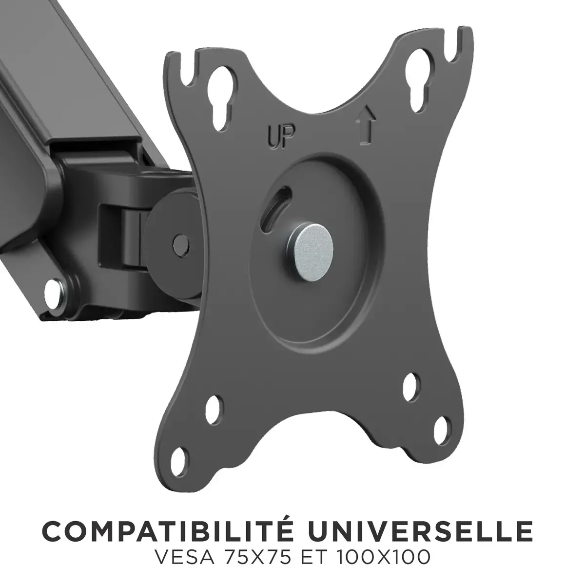 Bras porte-écran ERGO LINE - Noir - T'nB