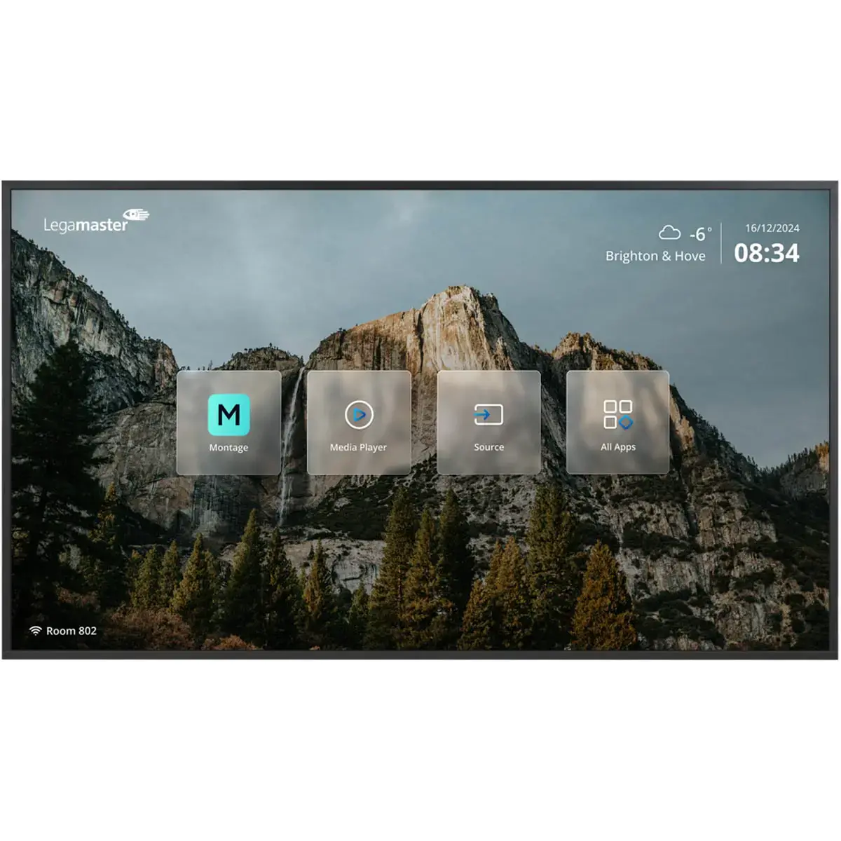 &Eacute;cran d'affichage professionnel DISCOVER 3 4K UHD 43 pouces - Legamaster 