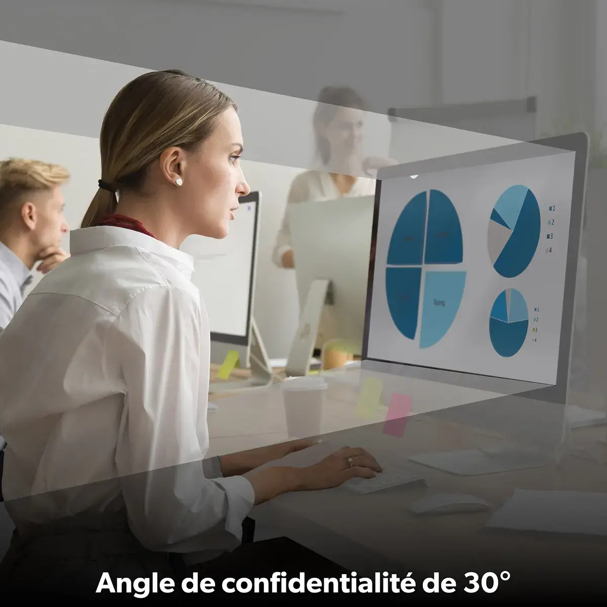 Filtre de confidentialité - Ecran 24" - T'nB