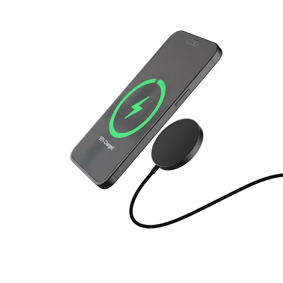 Chargeur à induction - 25W - Noir - T'nB