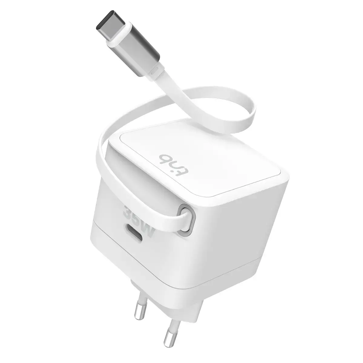 Chargeur USB-C - 35W - Blanc - T'nB 