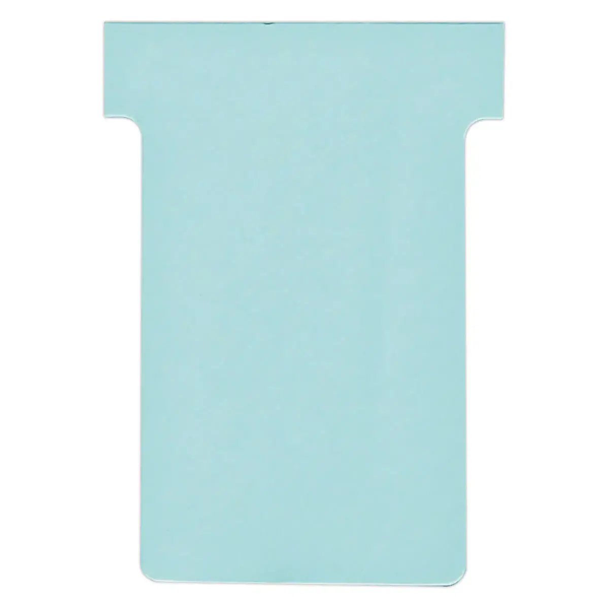 100 Fiches T pour planning - Taille 1,5 - Bleu clair - Nobo