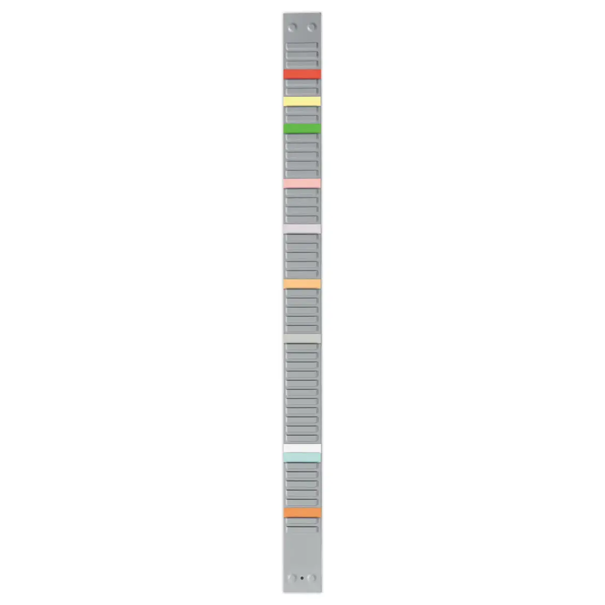 Bande de planning à fiches T - 54 fentes - Indice 2 - NOBO