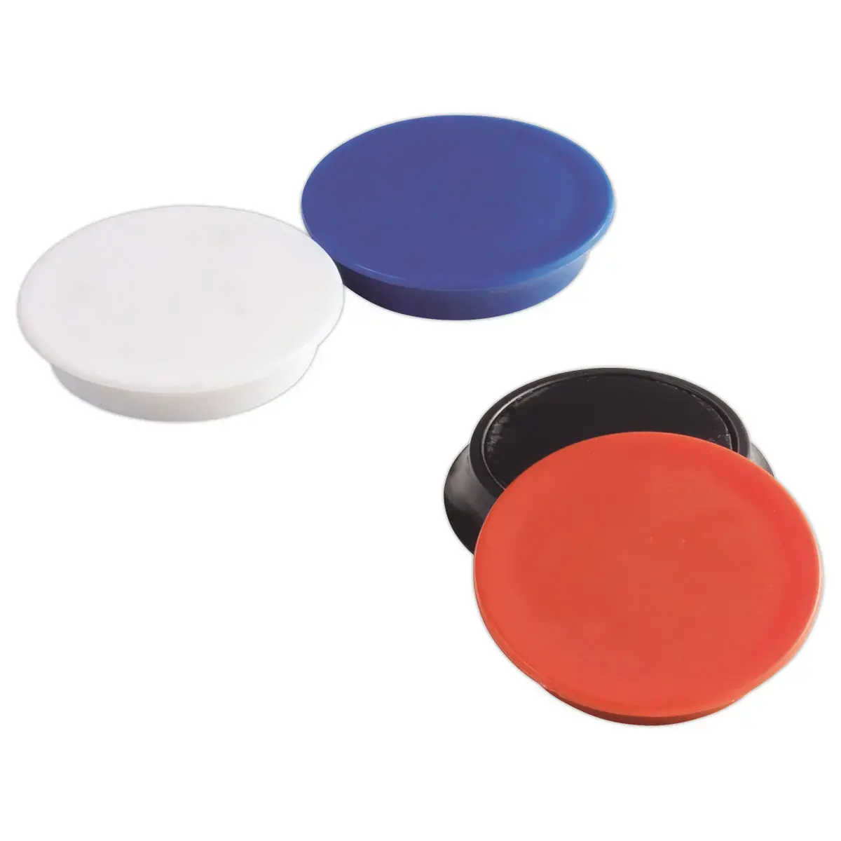 4 Aimants ronds -  &Oslash; 32 mm 