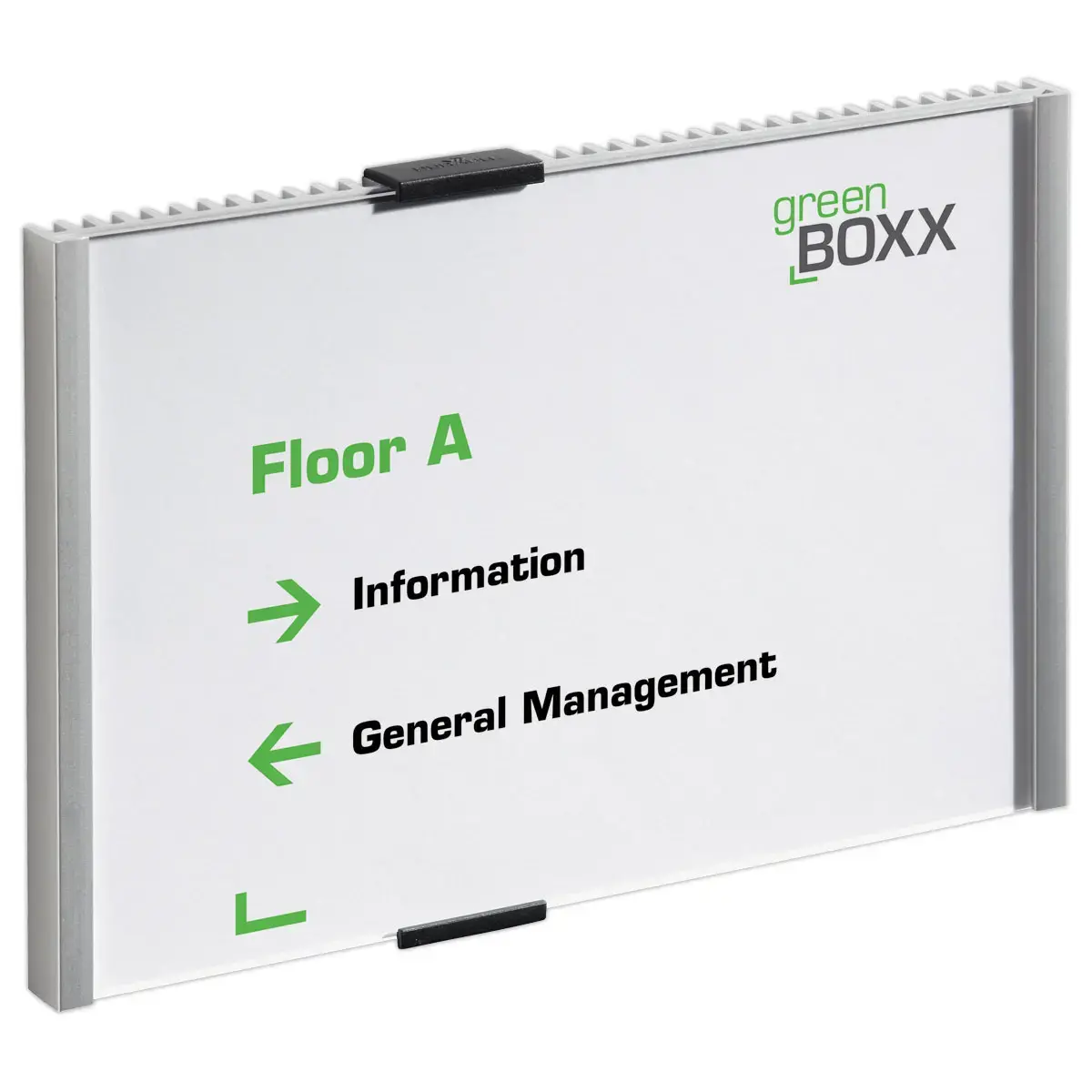Plaque de porte personnalisable Infosign – A5 – Durable