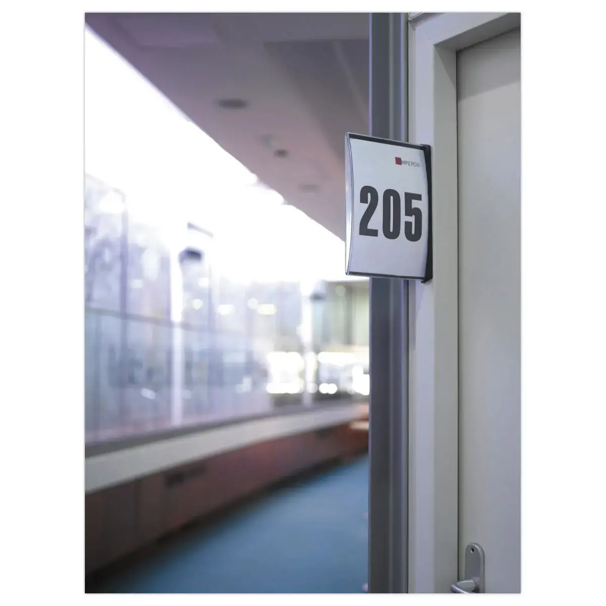 Plaque de porte personnalisable Cinatur - PAPERFLOW - 23 x 31 cm 
