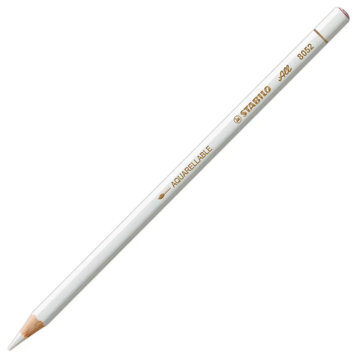 12 Crayons effaçables à sec All - Blanc - STABILO