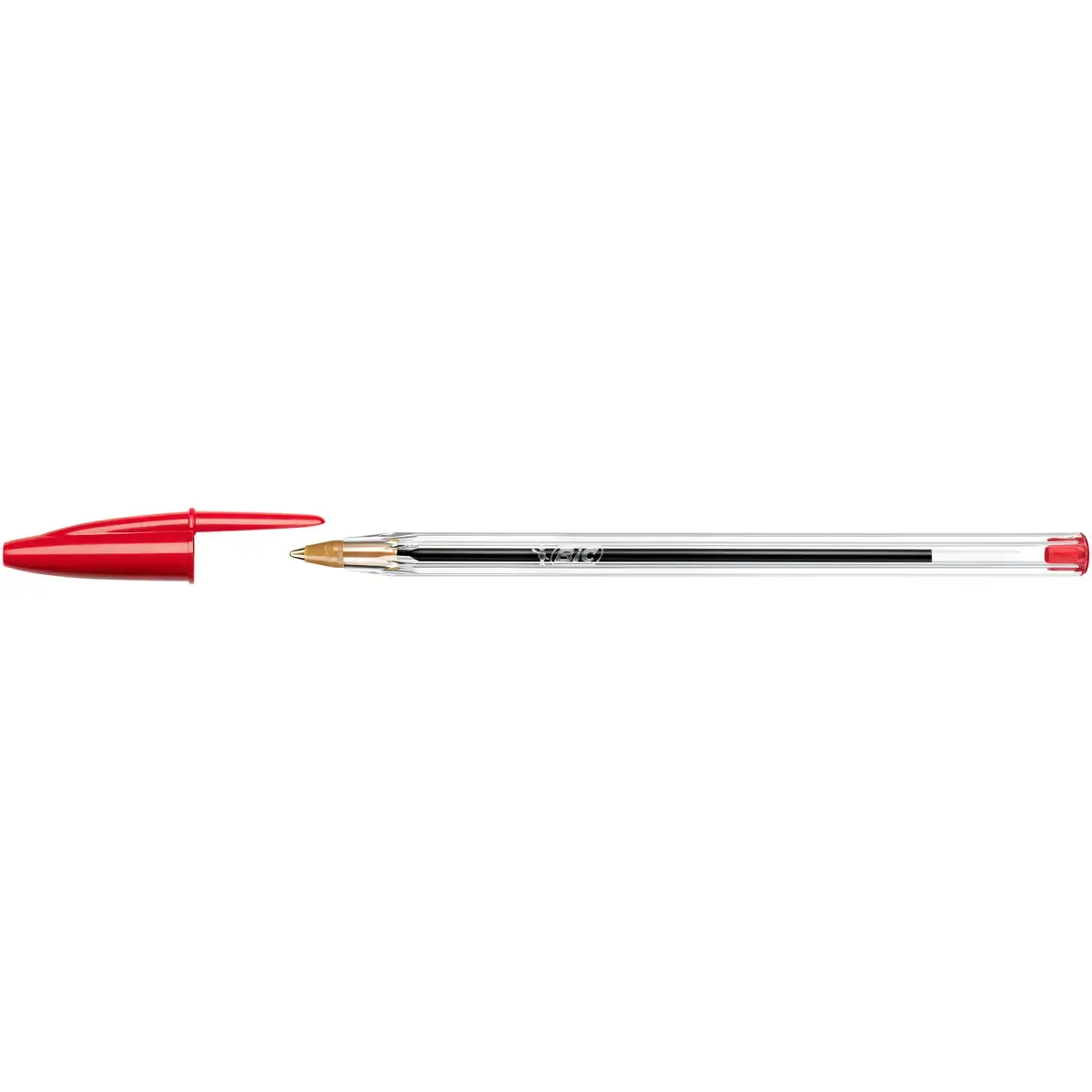 Stylo bille Cristal - Écriture moyenne - Rouge - BIC