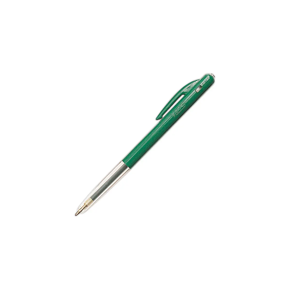 Stylo bille rétractable M10 - Écriture moyenne - Vert - BIC