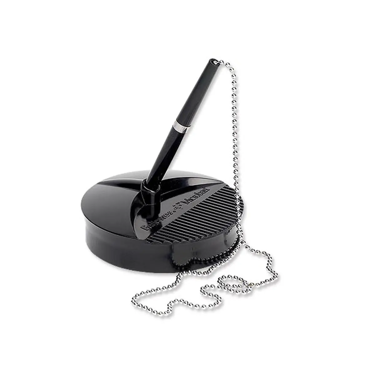 Stylo sur socle avec Microban - bleu - FELLOWES 