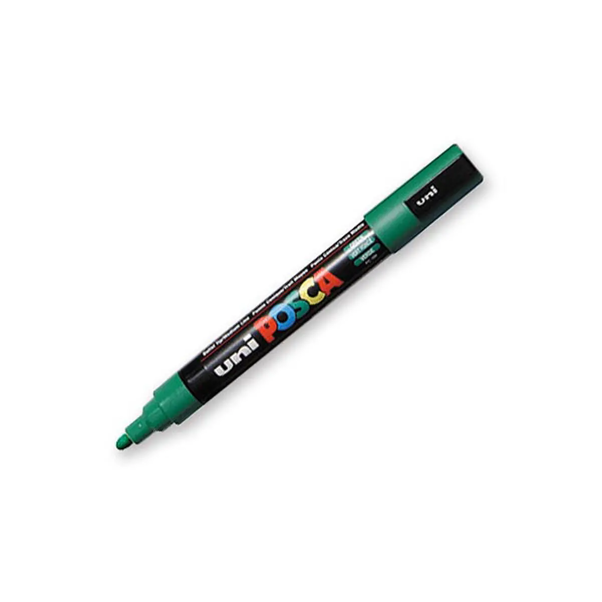Marqueur peinture vert conique - Posca