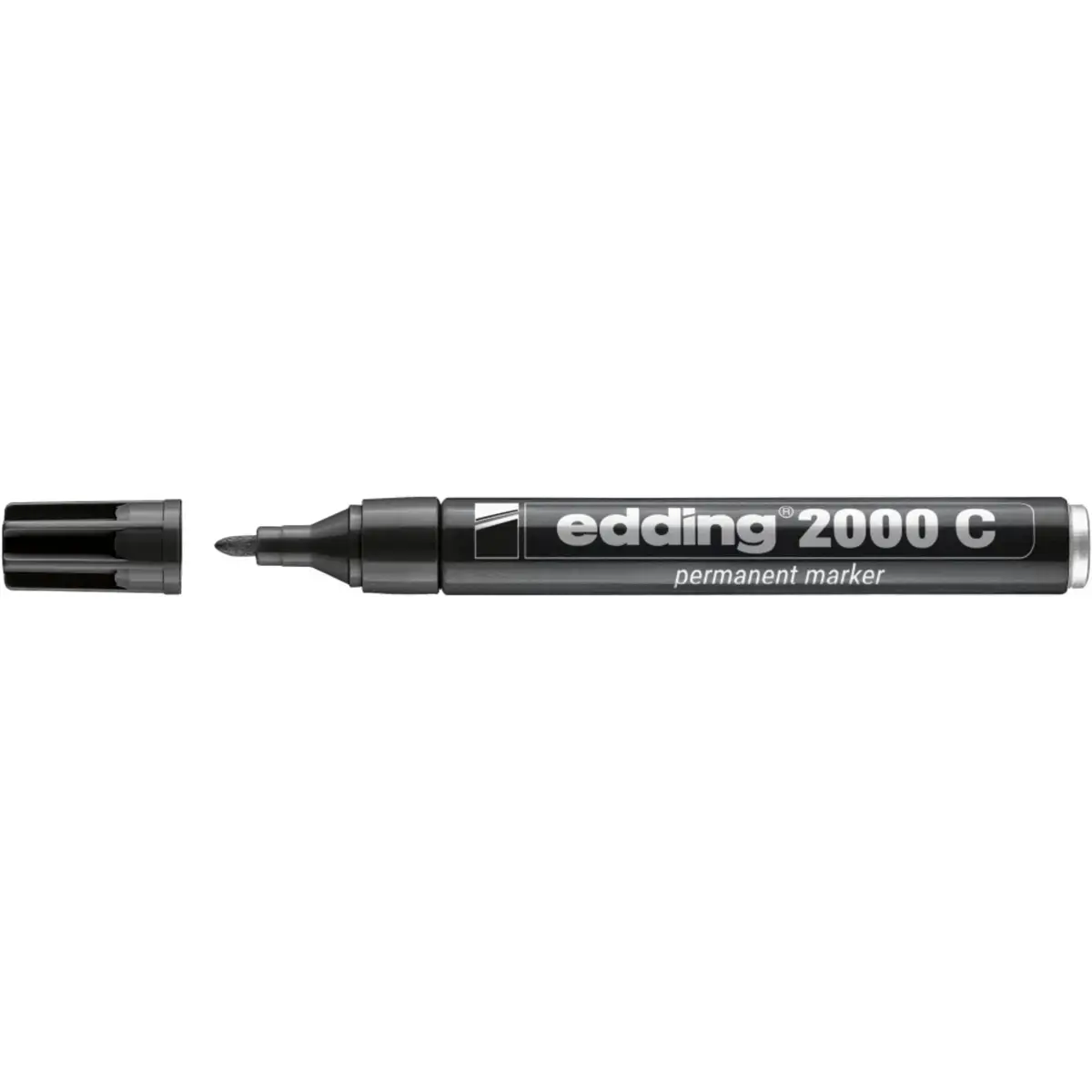 Marqueur permanent 2000 - Pointe ogive - Noir - EDDING