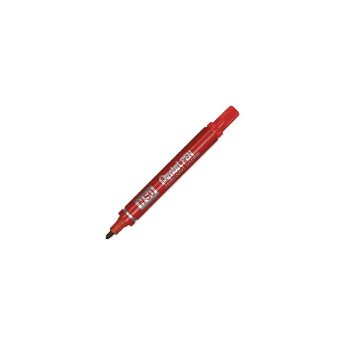 Marqueur permanent à pointe ogive N50 - Rouge - PENTEL