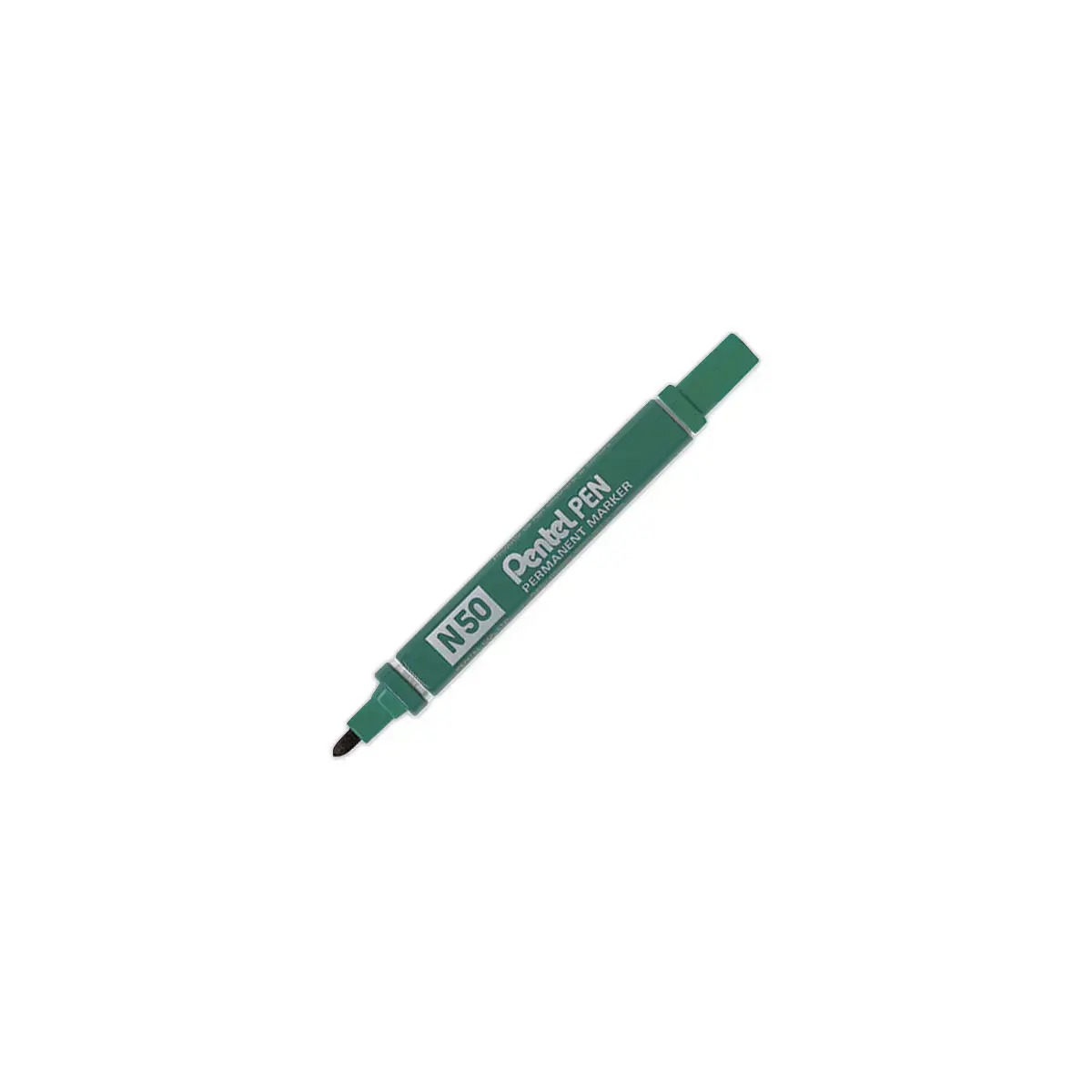 Marqueur permanent N50 - Pointe ogive - Vert- PENTEL