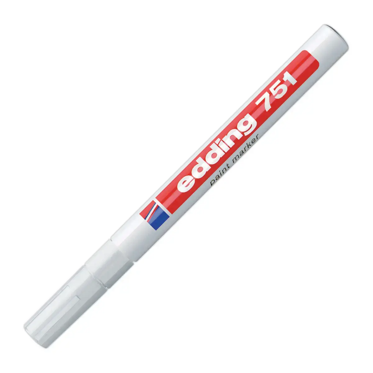 Marqueur peinture EDDING 751 pointe fine - Blanc