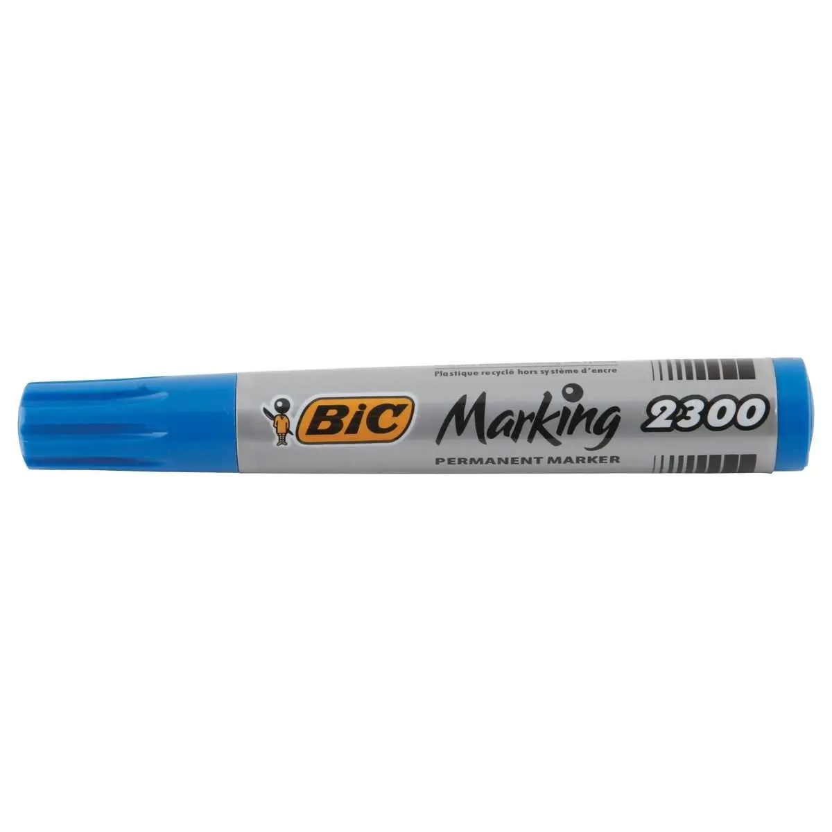 Marqueur permanent Marking 2300 - Pointe biseau - Bleu - BIC