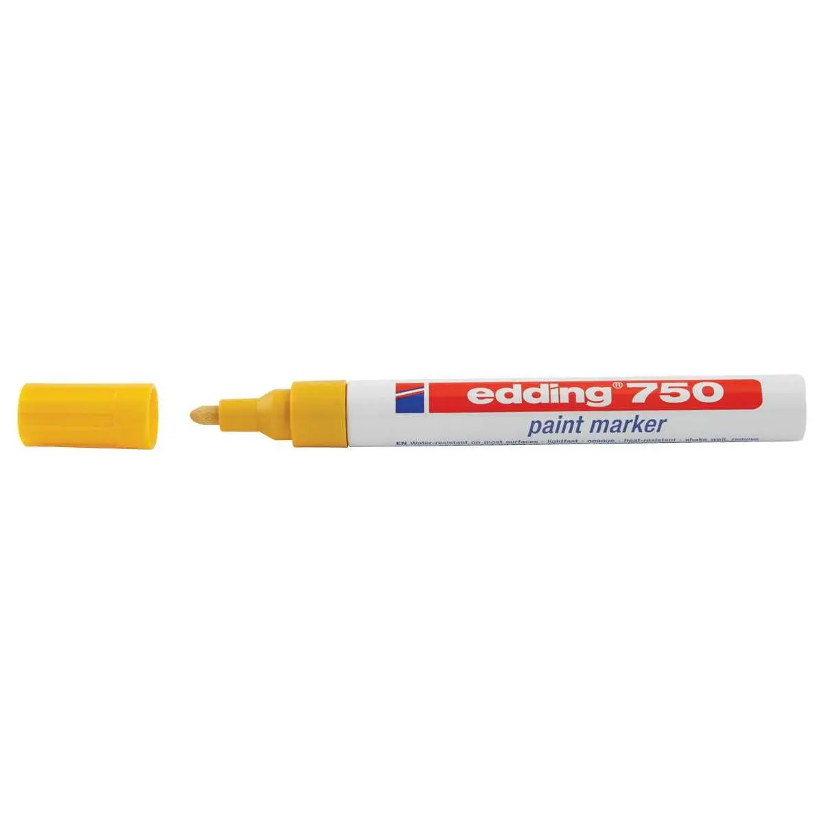 Marqueur peinture EDDING 750 pointe moyenne - Jaune