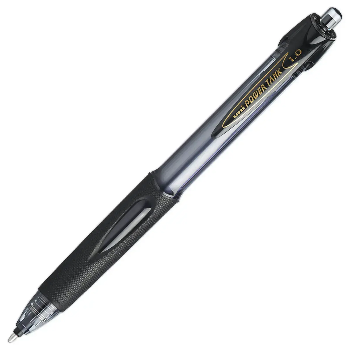 Stylo bille Power Tank Rétractable - Rechargeable - Noir - UNI-BALL
