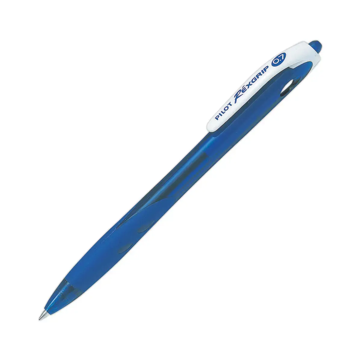 Stylo bille rétractable et rechargeable Rexgrip Begreen - Bleu - PILOT