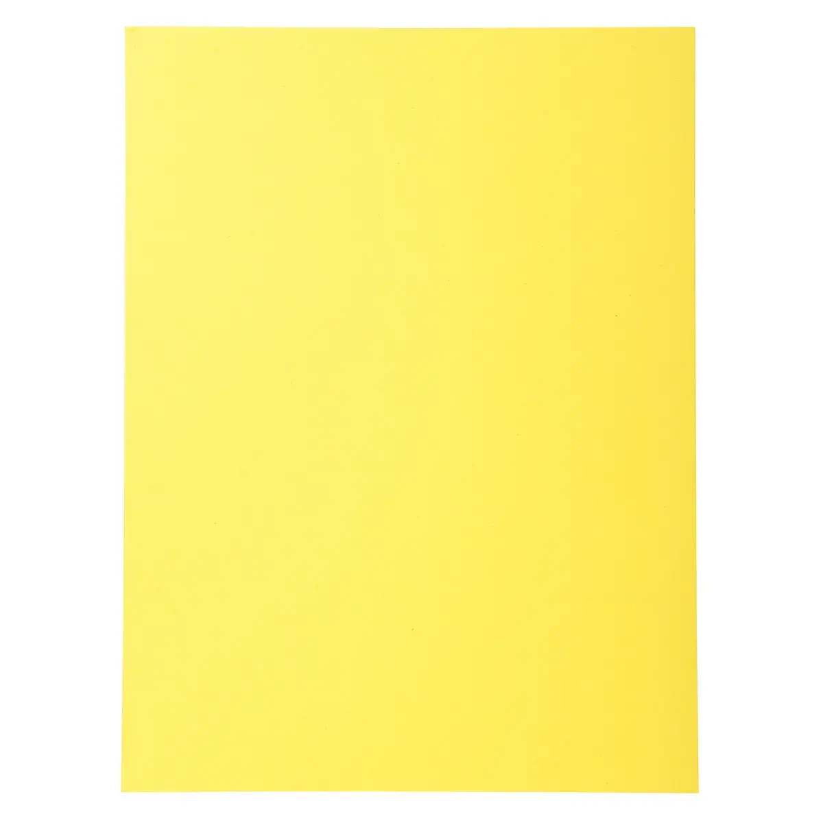 100 Chemises 220 g recyclées - Jaune - EXACOMPTA