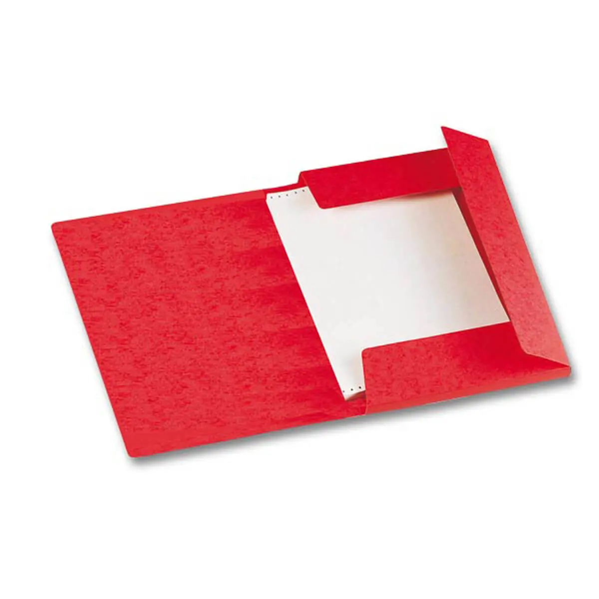 Chemise 3 rabats et &eacute;lastique A3 - Rouge - EXACOMPTA 