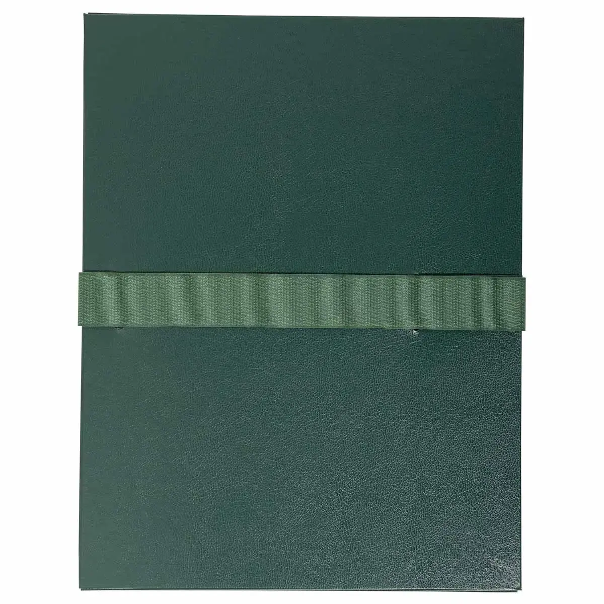 Chemise à sangle scratch et rabat Balacron - Vert foncé - EXACOMPTA