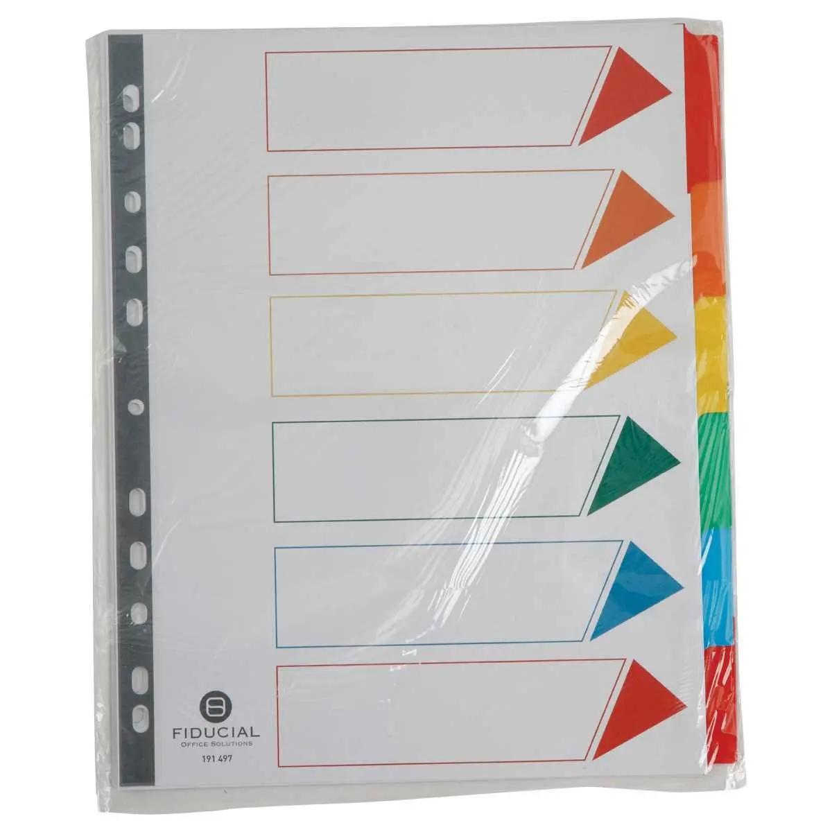 Jeu d'intercalaires A4 maxi - 6 onglets - FIDUCIAL