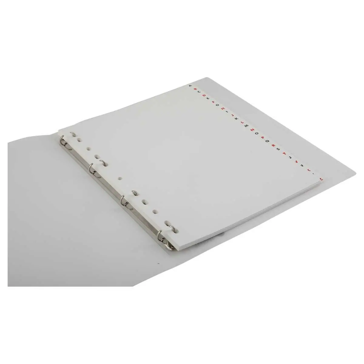 Jeu d'intercalaires alphabétiques ELBA - Carte blanche 180 g - A4 - 26 onglets bicolores