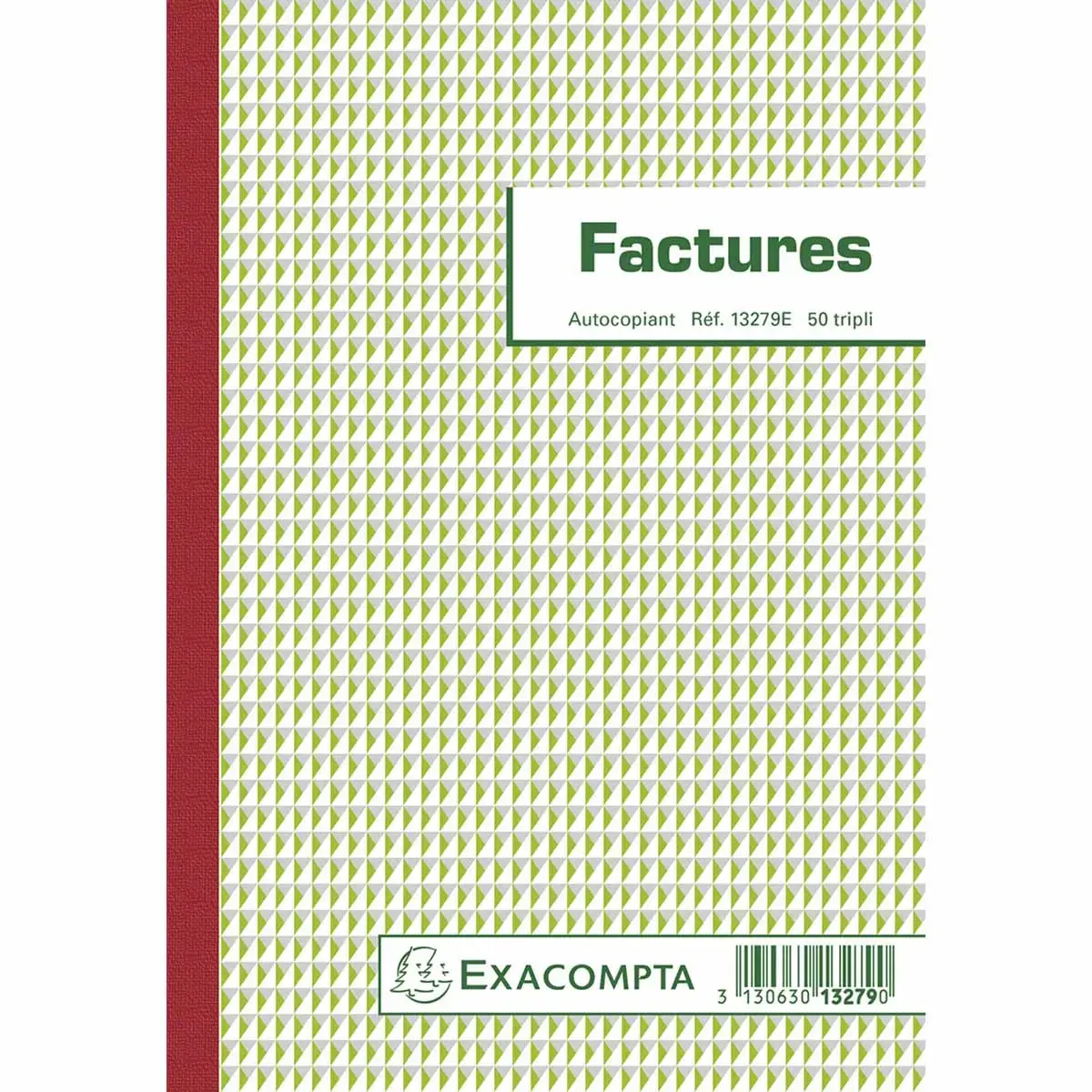 Manifold autocopiant - "Factures" - Foliotage 50/3 - EXACOMPTA