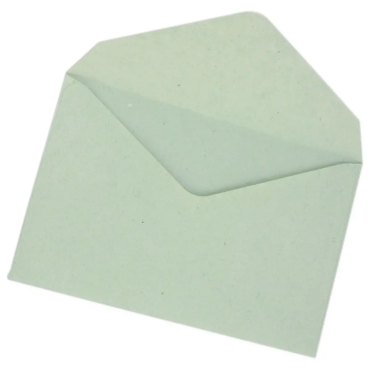 1000 enveloppes élections vert menthe - patte non gommée - 90x140mm - GPV