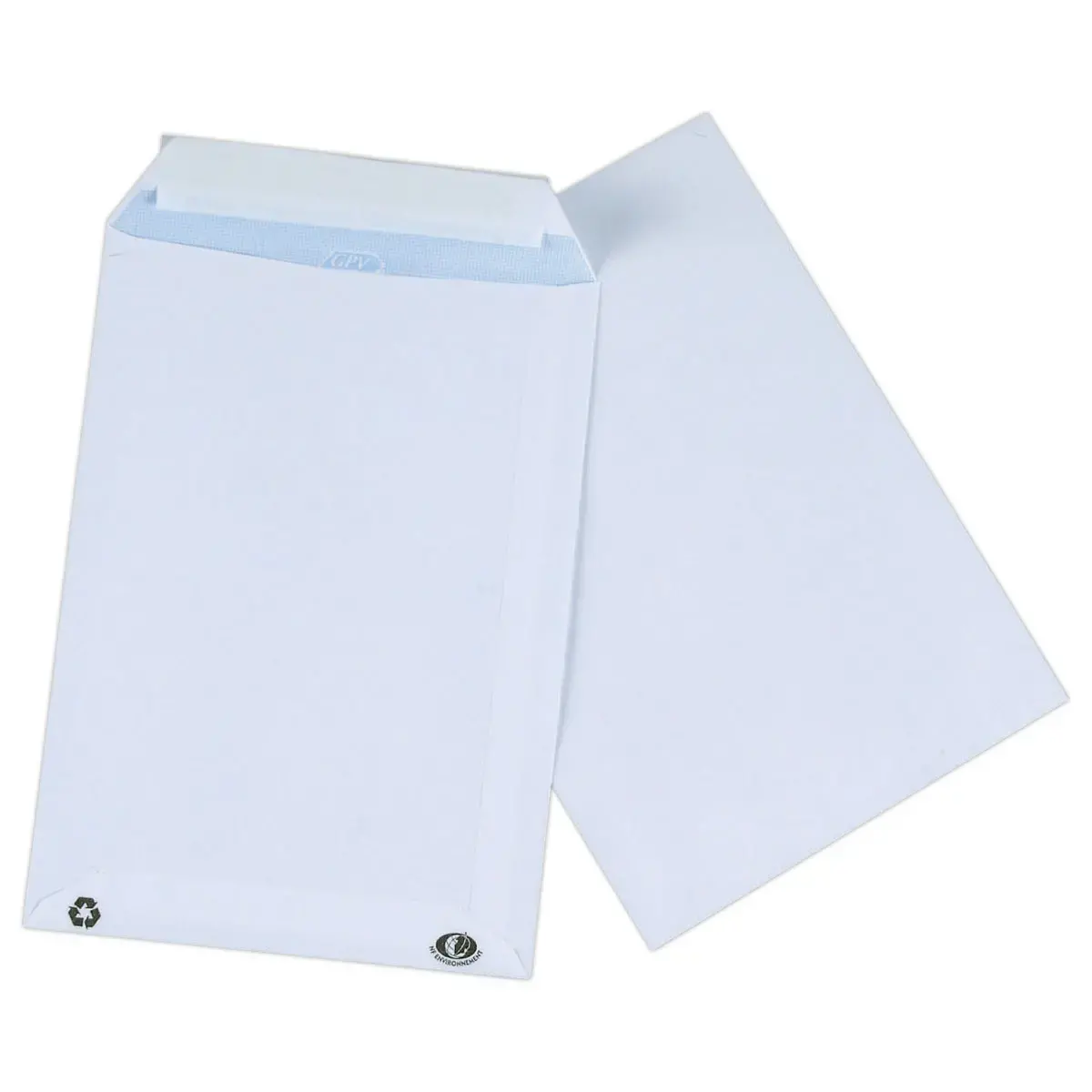 500 Pochettes blanches 90g - 162x229mm - sans fenêtre - GPV EVERY DAY
