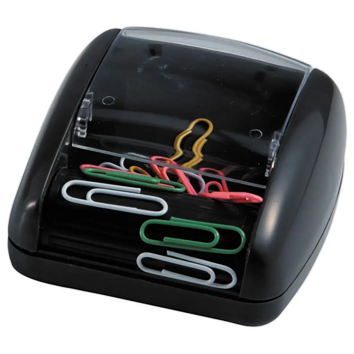 Distributeur de trombones magn&eacute;tique pour bureau 