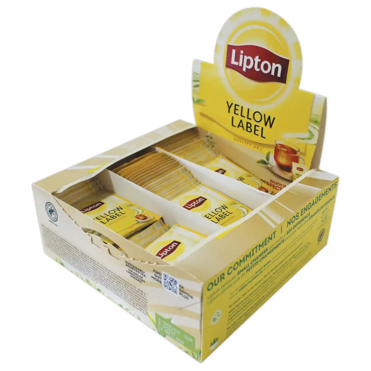 100 Sachets de th&eacute; Yellow Label Tea - LIPTON 