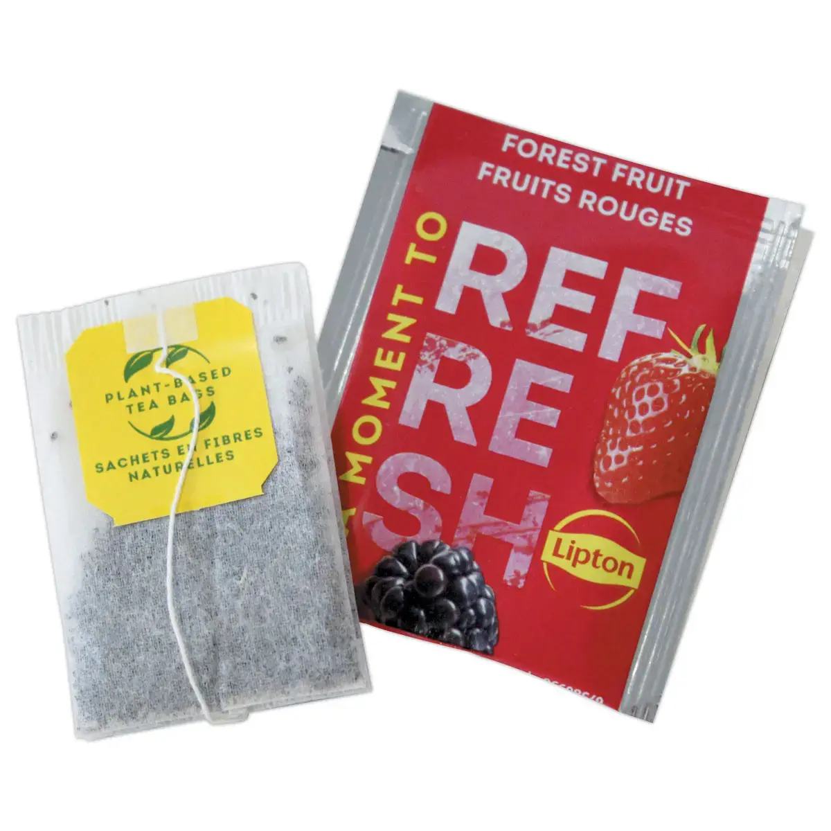 25 Sachets de th&eacute; aromatis&eacute; fruits rouges - LIPTON 