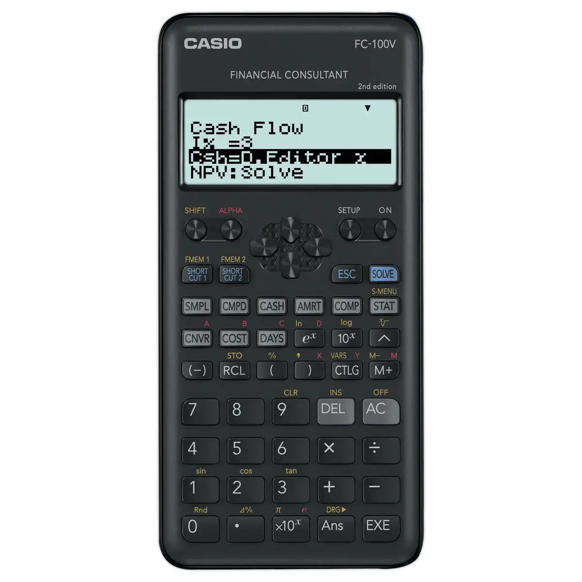 Calculatrice financière - CASIO - FC 100 V