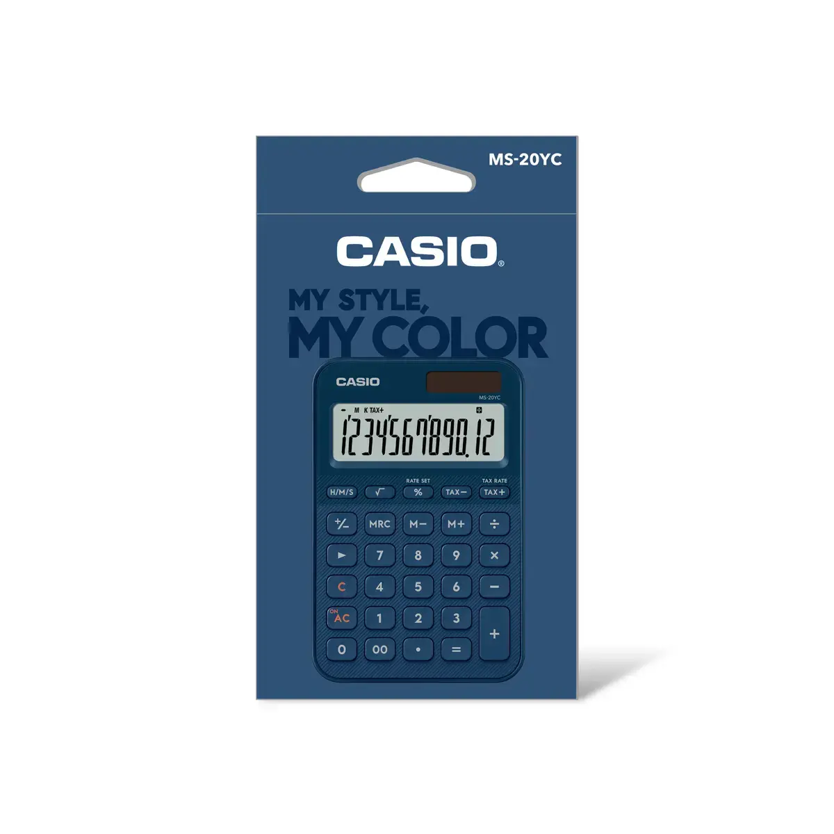 Calculatrice de bureau - MS-20 - Bleu - Casio 