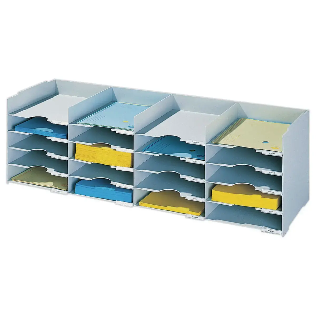 Bloc à cases - 20 cases - Largeur 89,7 cm - Paperflow