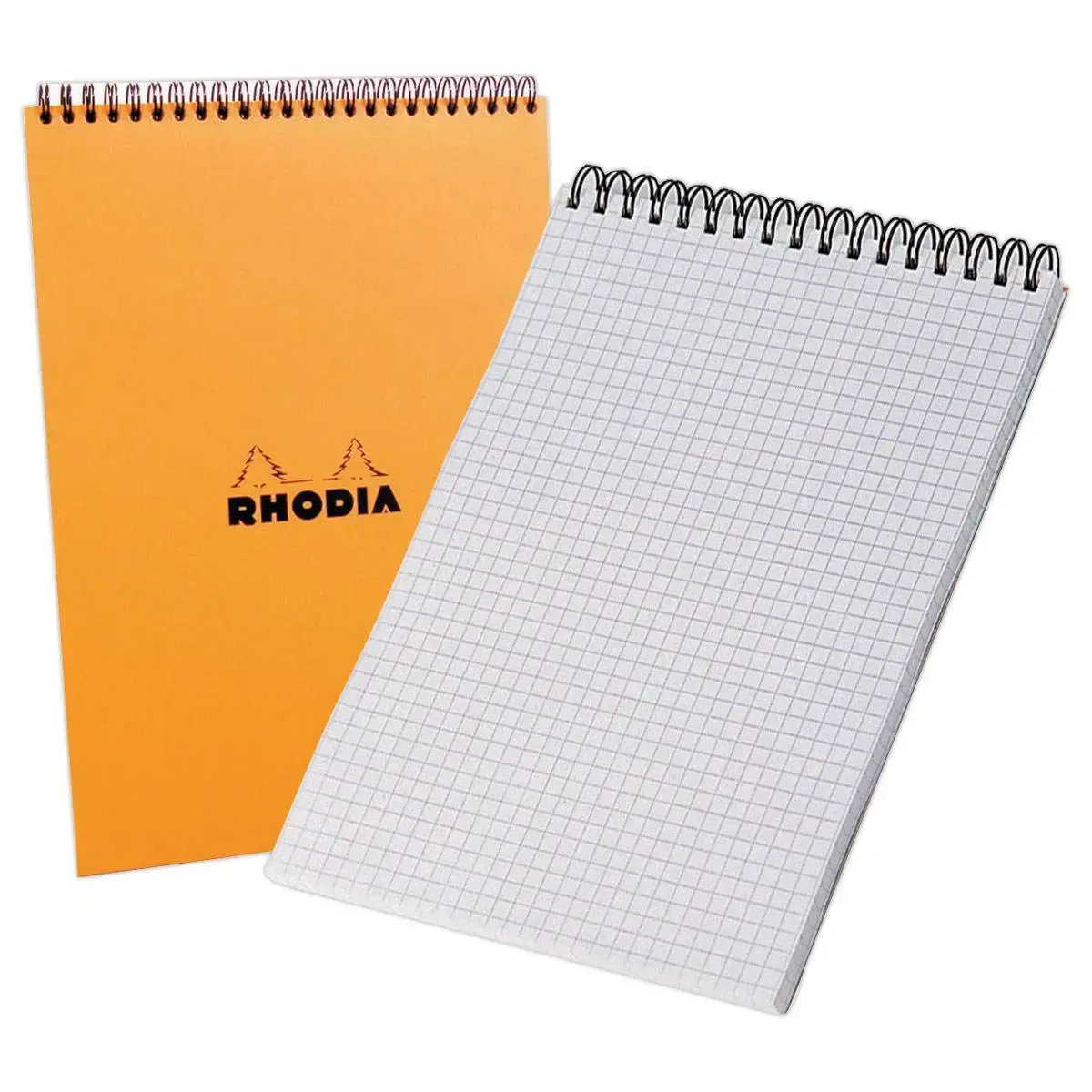 Bloc-notes &agrave; spirales A5 - 5x5 - 80g - RHODIA 
