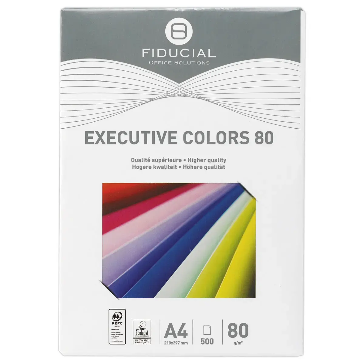 Ramette de papier couleur pastel A4 Executive Colors 80g - Saumon - FIDUCIAL 