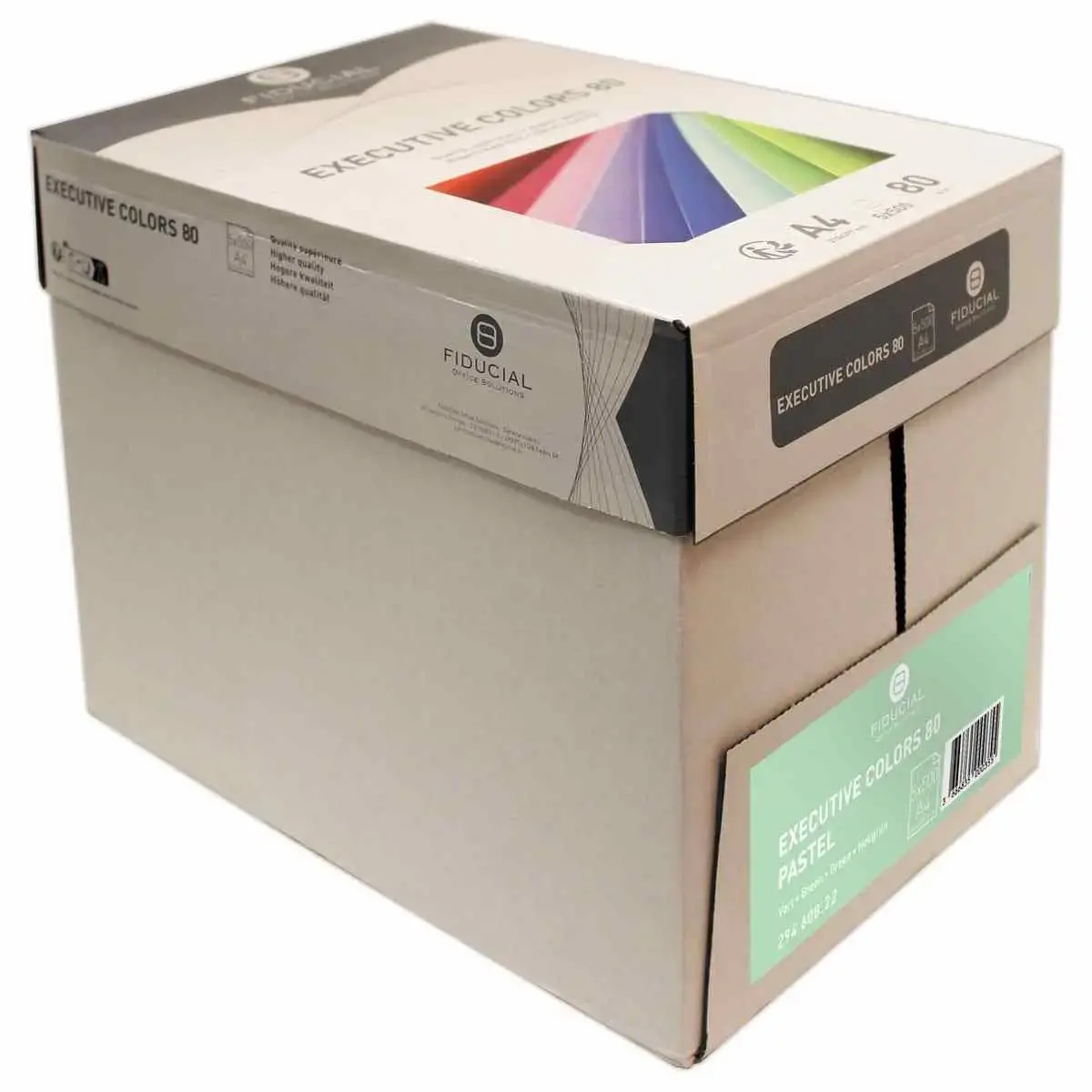 Ramette de papier couleur pastel A4 Executive Colors 80g - Vert - FIDUCIAL 