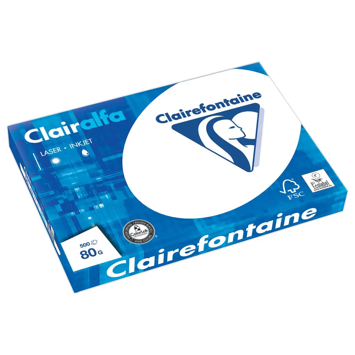 Ramette de papier extra-blanc A3 Clairalfa - 80g - CLAIREFONTAINE 
