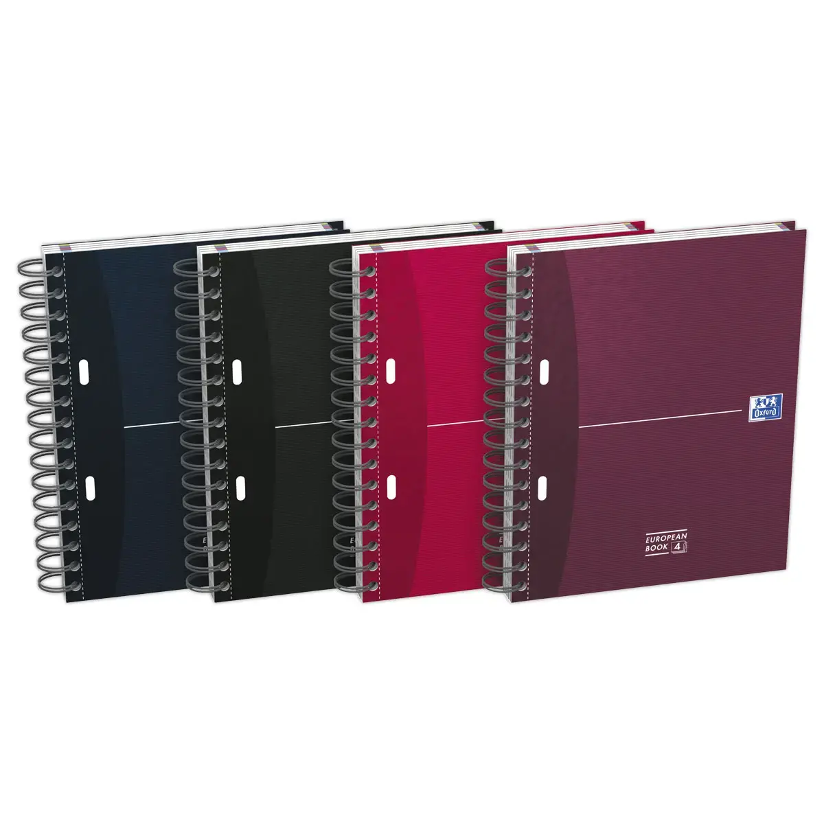 Cahier spirale European Essential - A5 - 5x5 - Oxford