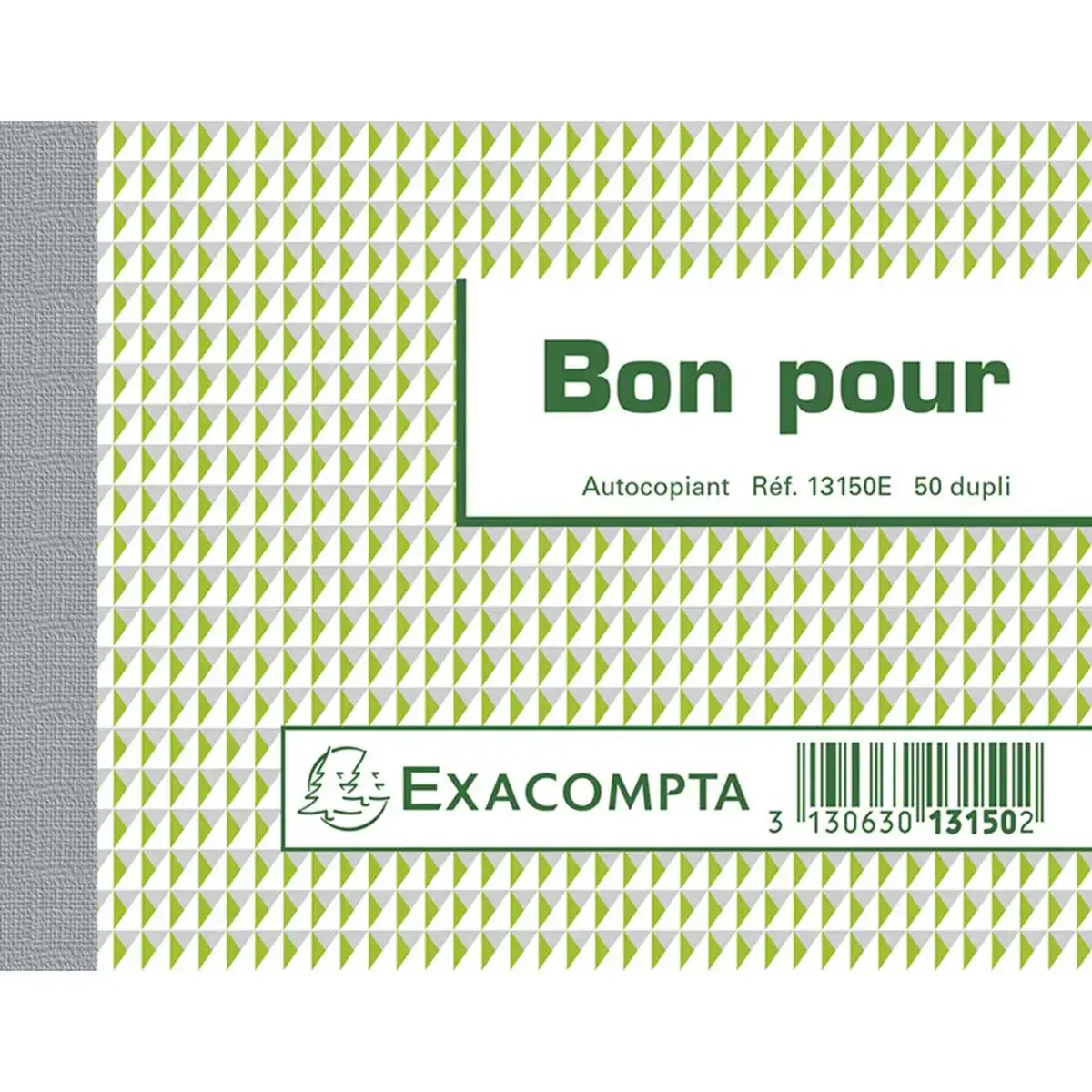 Manifold autocopiant imprim&eacute; "Bon pour" - EXACOMPTA 