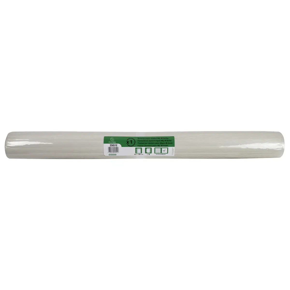 5 Recharges unies pour chevalet de conf&eacute;rence - 60g - EXACOMPTA 